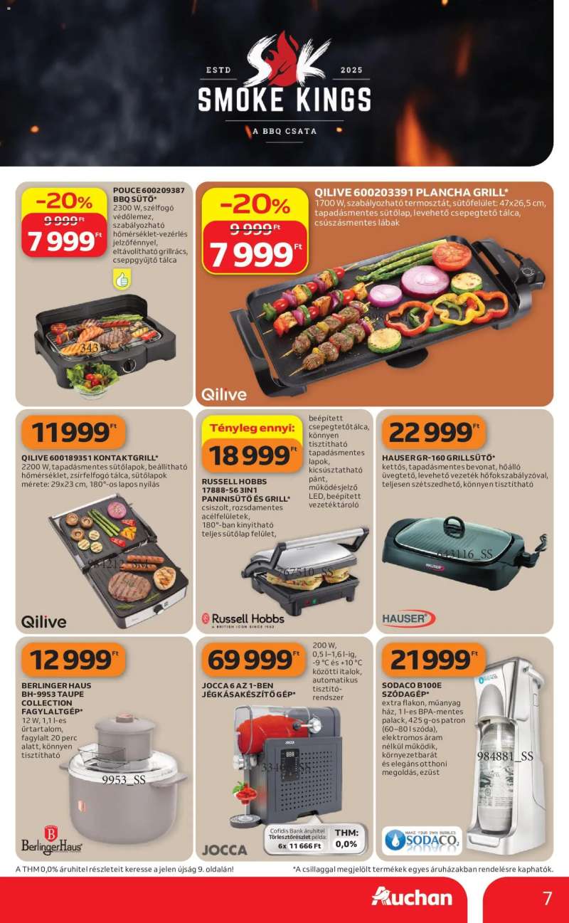Auchan Auchan Grill ajánlataink 7 oldal