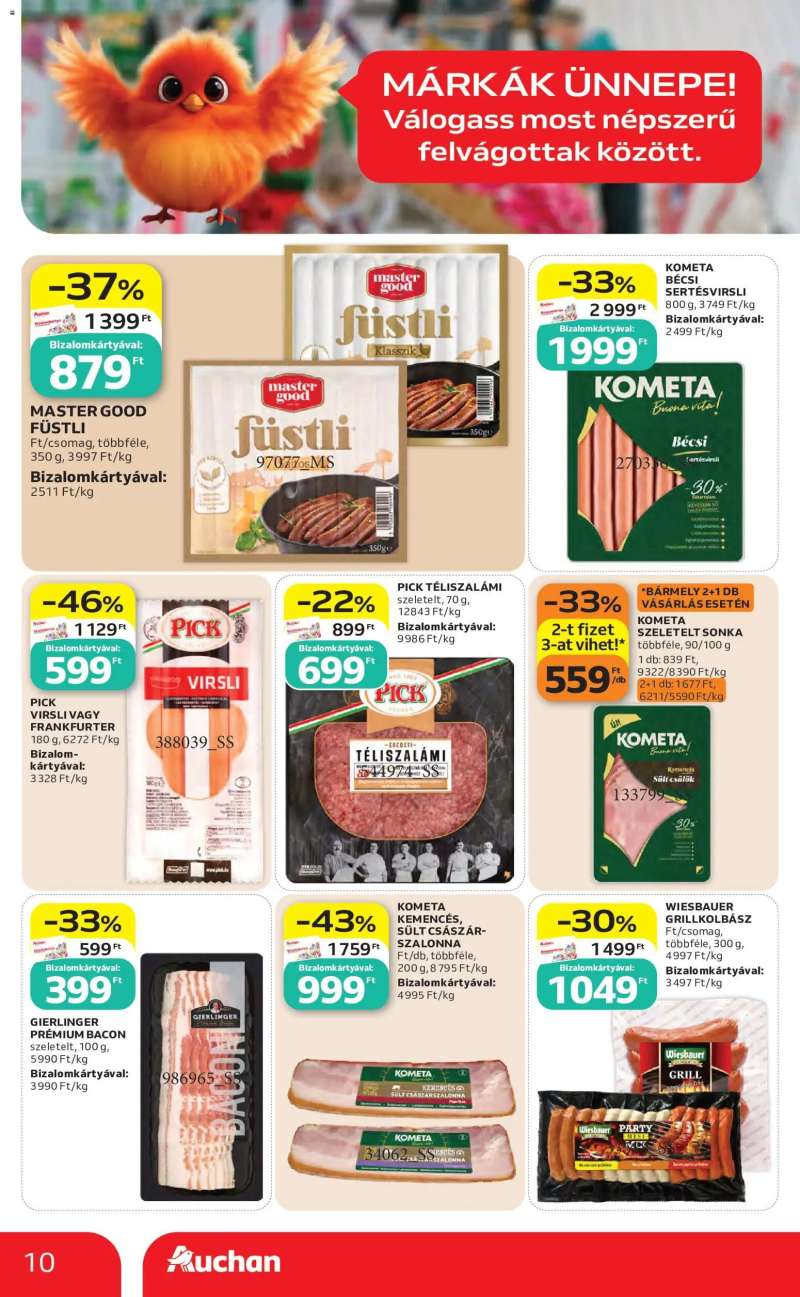 Auchan Auchan akciós újság 10 oldal