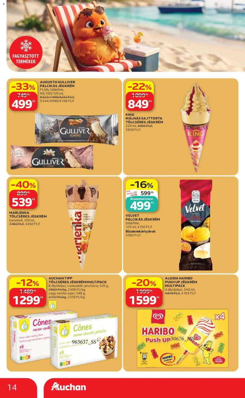Auchan Auchan akciós újság 14 oldal