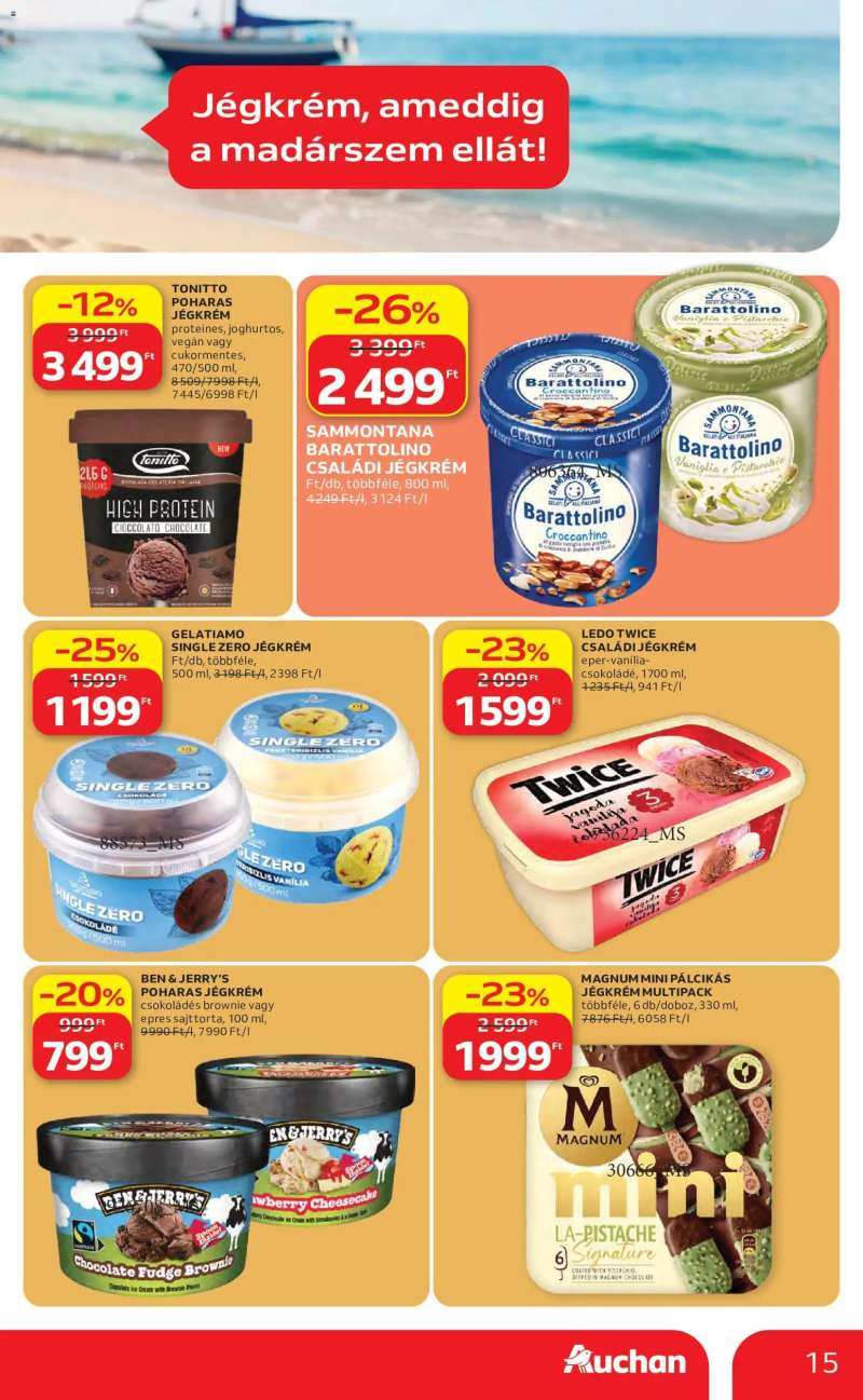 Auchan Auchan akciós újság 15 oldal