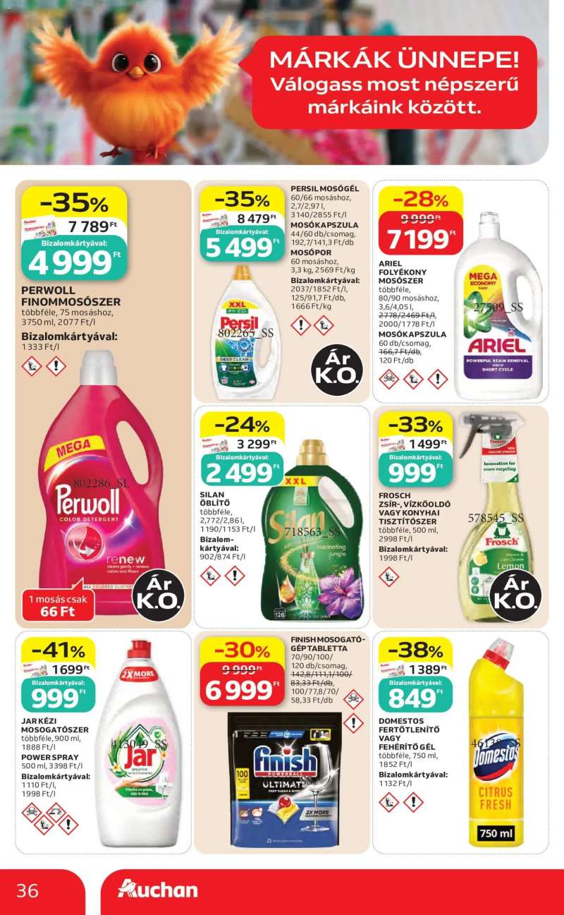 Auchan Auchan akciós újság 36 oldal