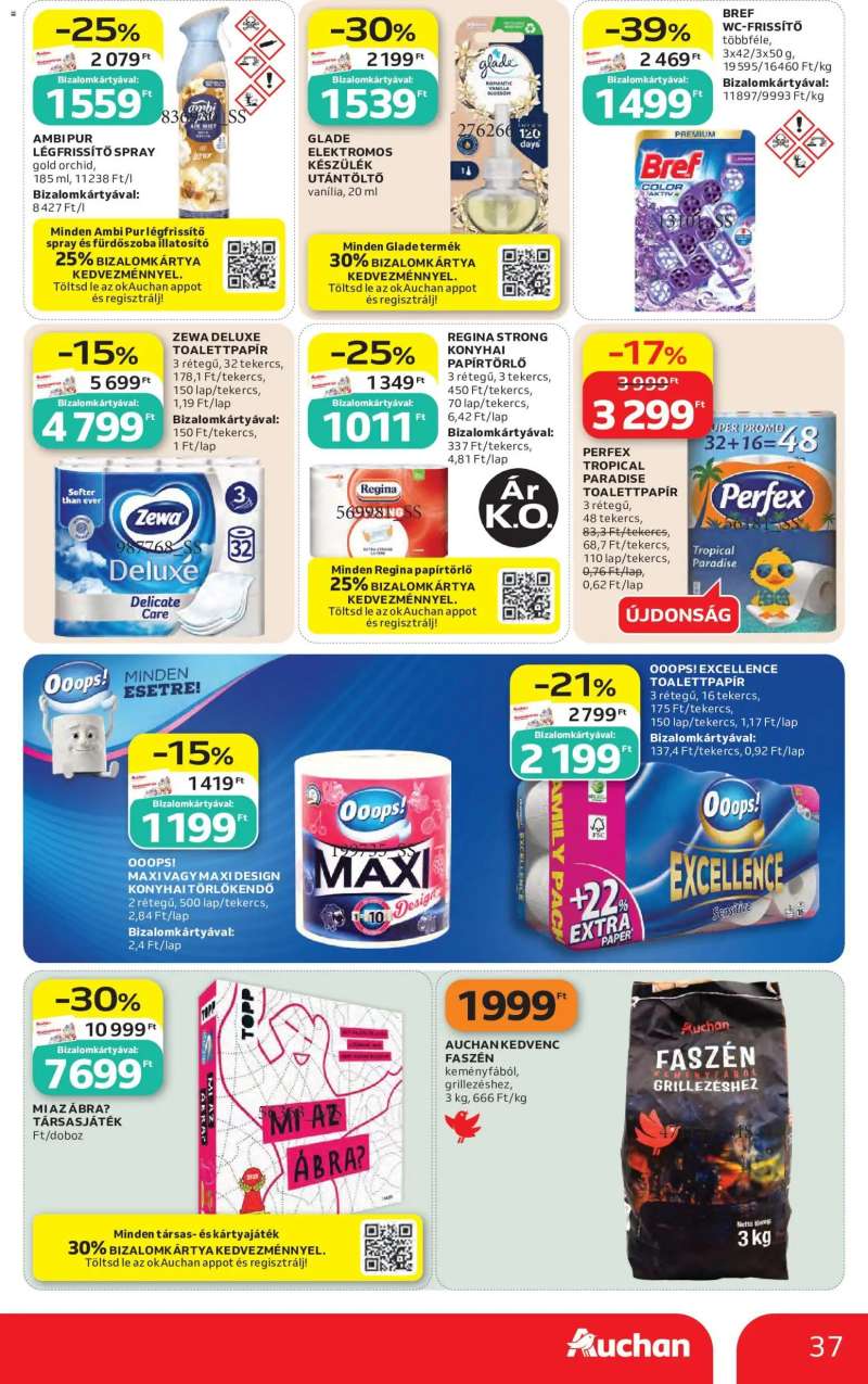 Auchan Auchan akciós újság 37 oldal