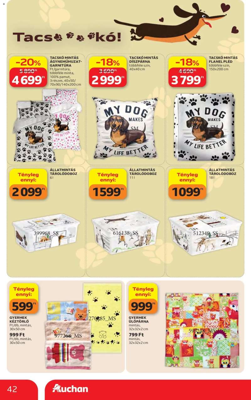 Auchan Auchan akciós újság 42 oldal