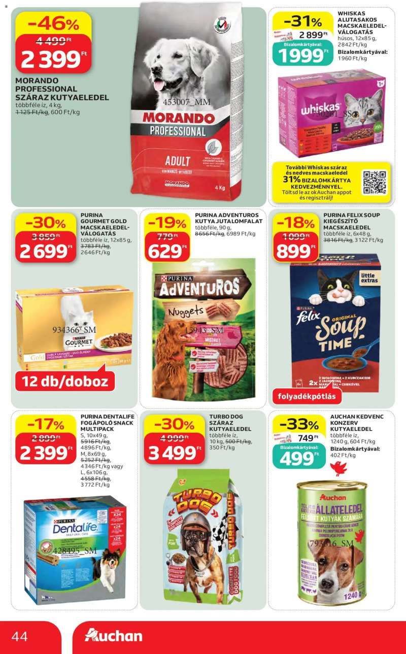 Auchan Auchan akciós újság 44 oldal