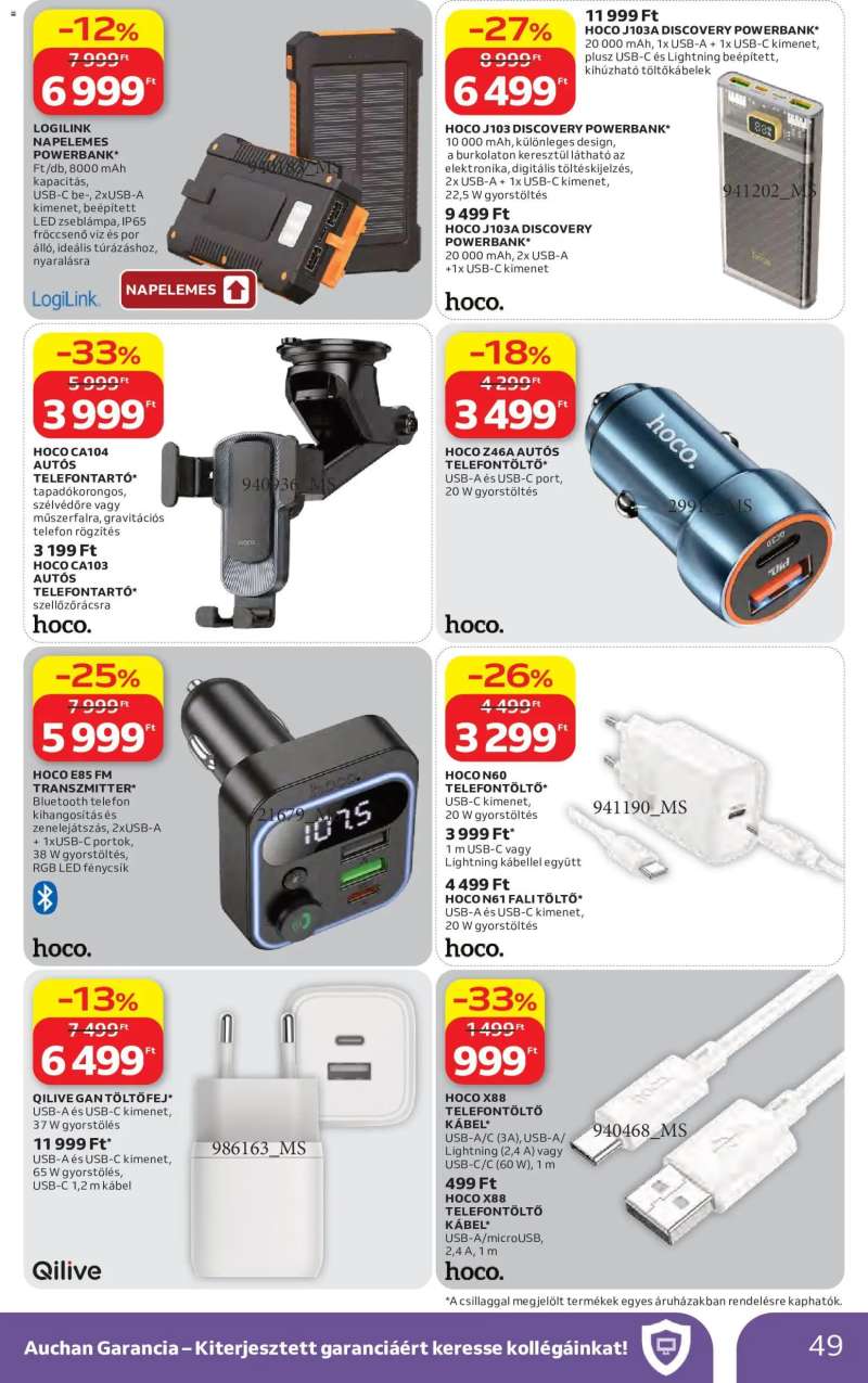 Auchan Auchan akciós újság 49 oldal