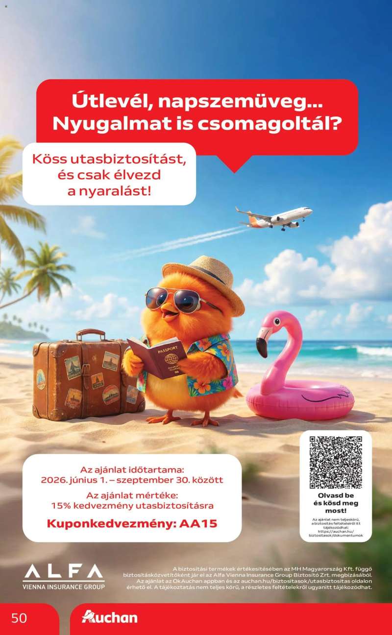 Auchan Auchan akciós újság 50 oldal