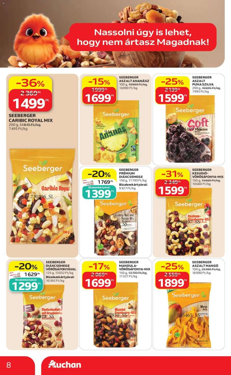Auchan Auchan akciós újság 8 oldal