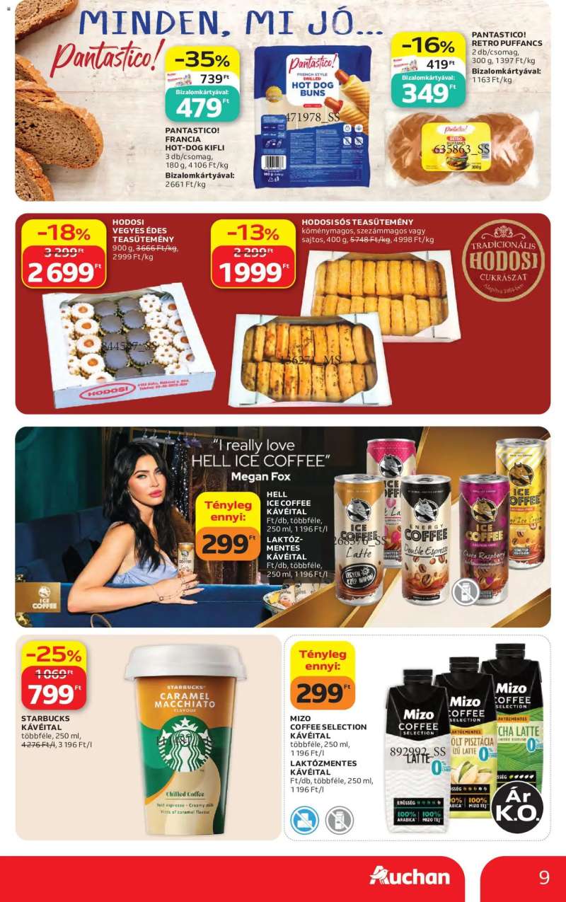 Auchan Auchan akciós újság 9 oldal