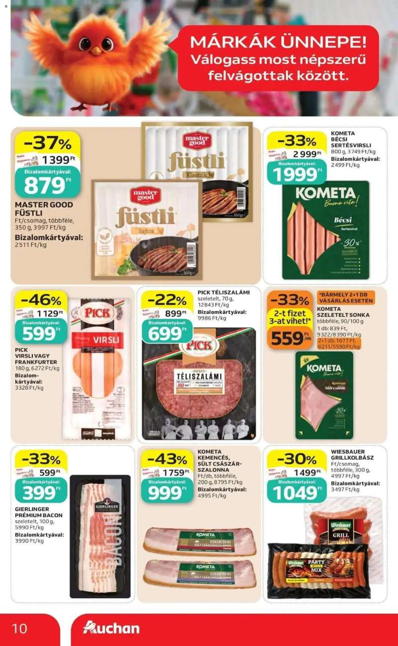 Auchan Auchan akciós újság Fót 8 oldal