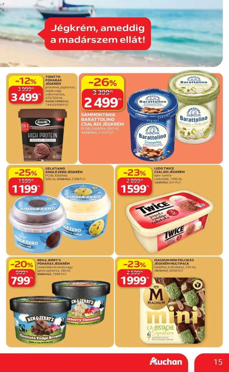 Auchan Auchan akciós újság Fót 12 oldal