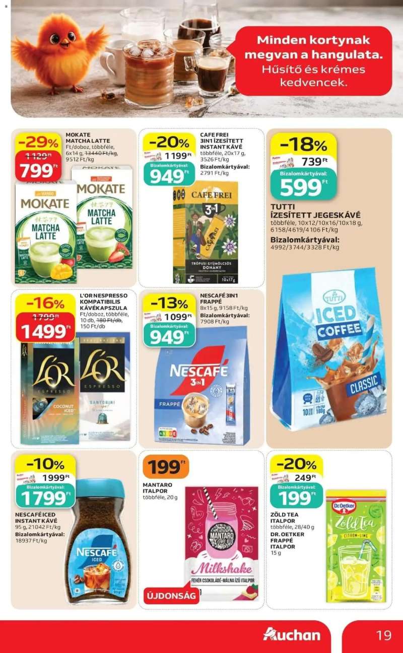 Auchan Auchan akciós újság Fót 15 oldal