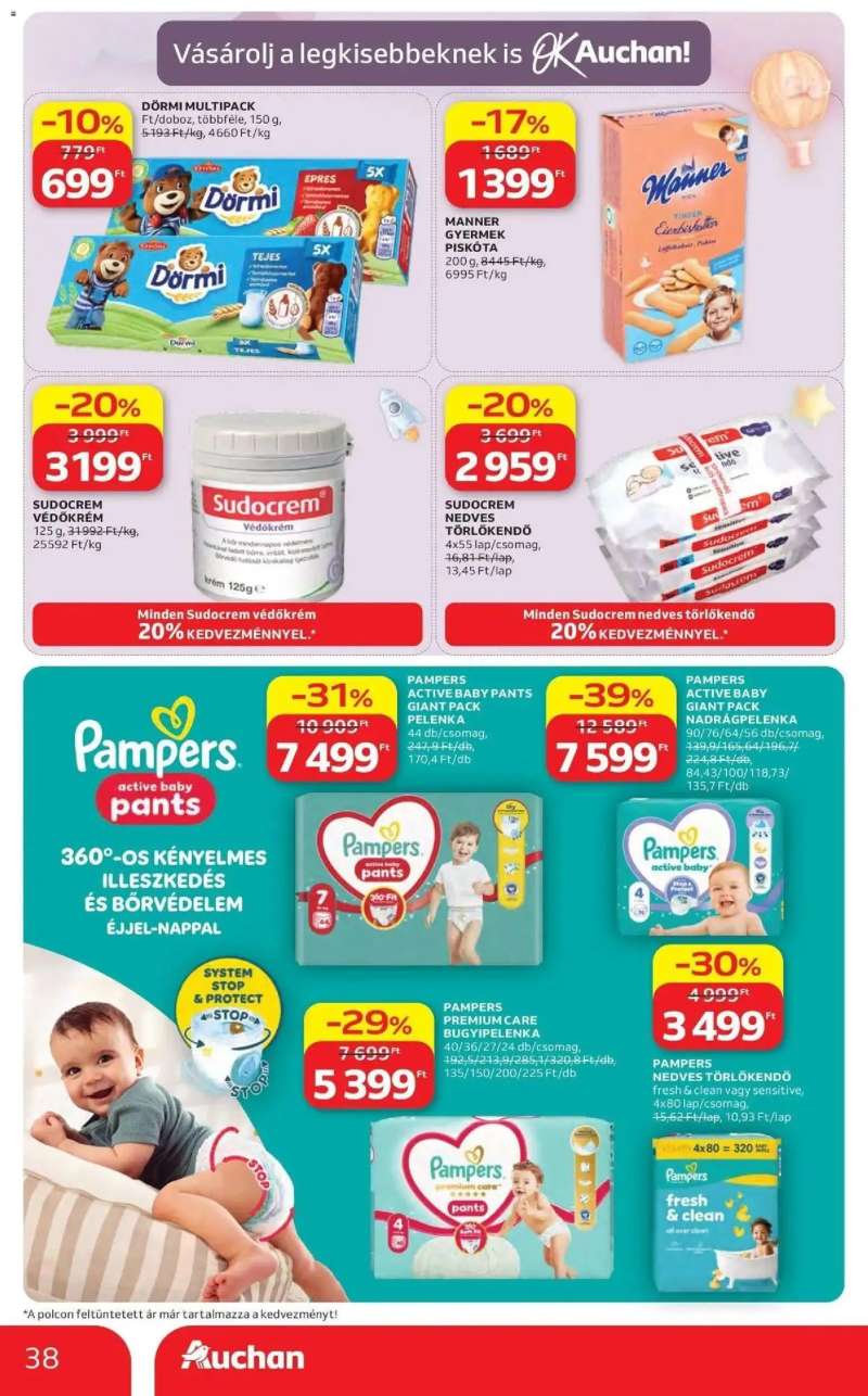 Auchan Auchan akciós újság Fót 28 oldal