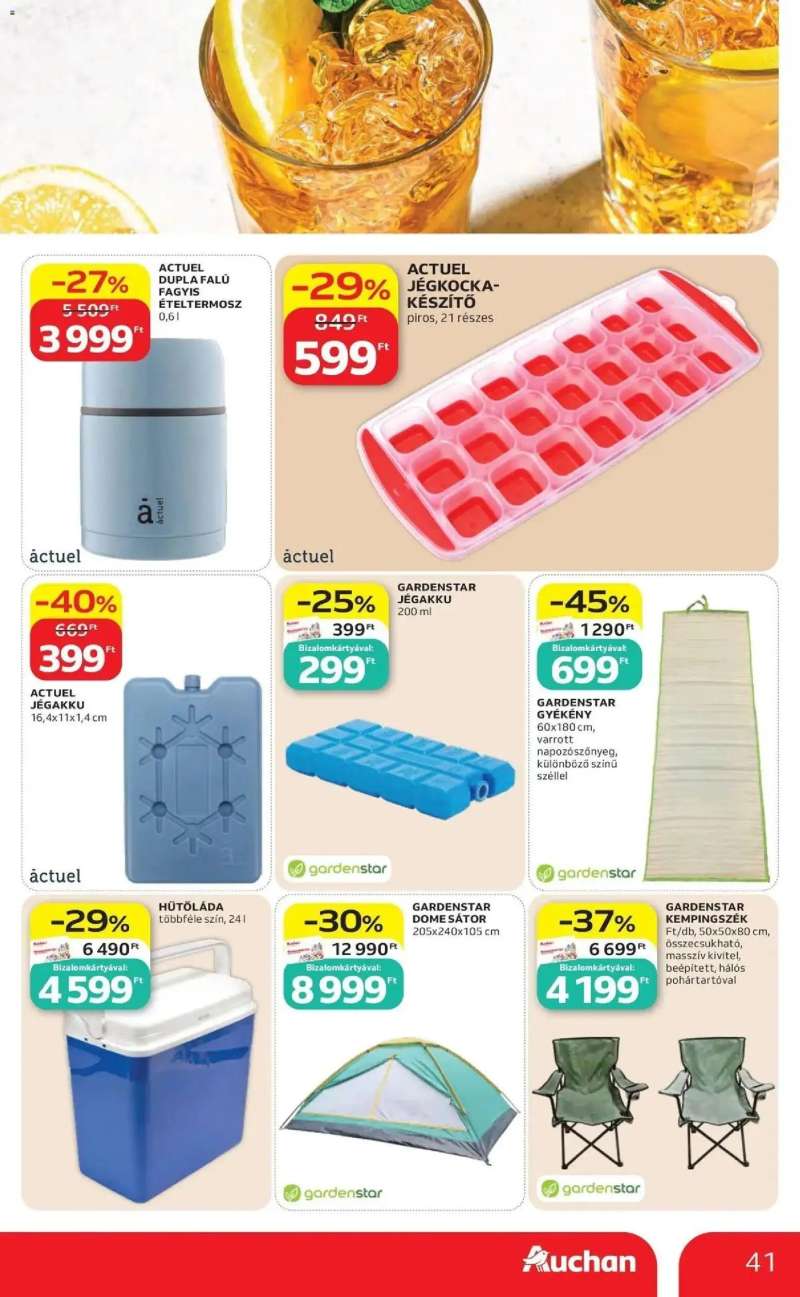 Auchan Auchan akciós újság Fót 30 oldal