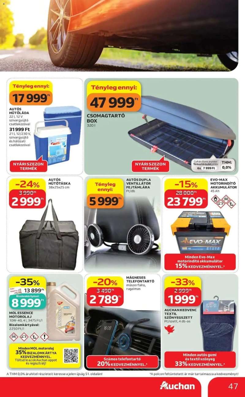Auchan Auchan akciós újság Fót 36 oldal