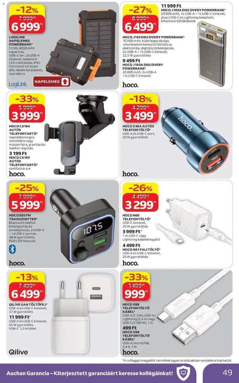 Auchan Auchan akciós újság Fót 38 oldal
