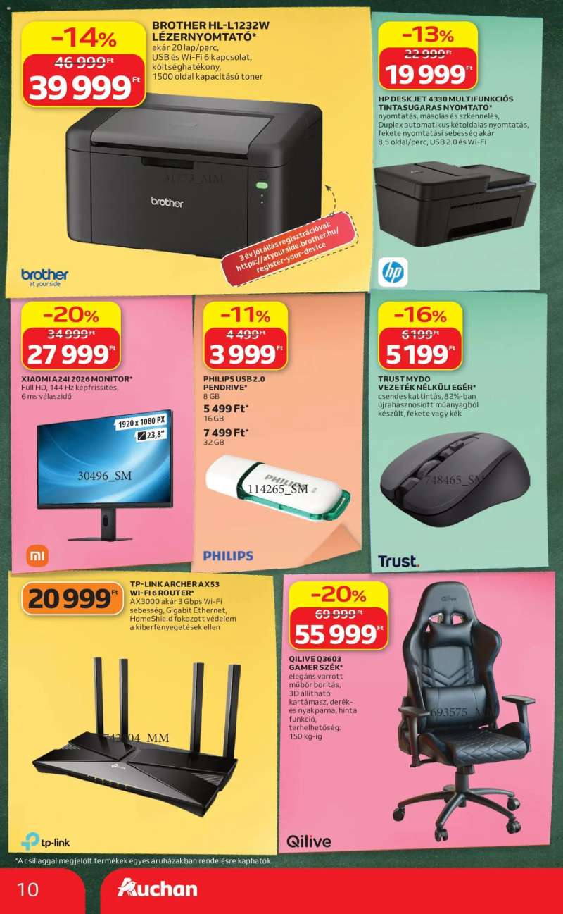Auchan Auchan Iskolakezdési ajánlatok 10 oldal