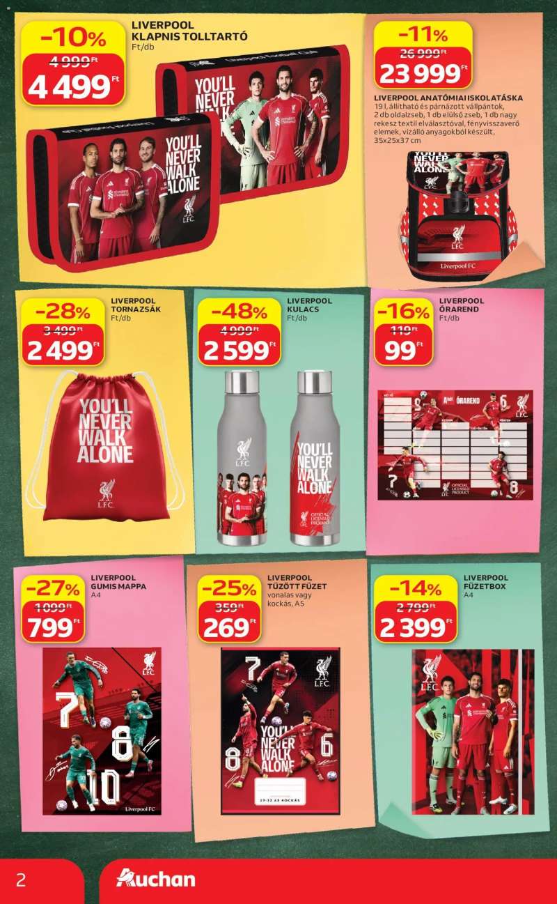 Auchan Auchan Iskolakezdési ajánlatok 2 oldal