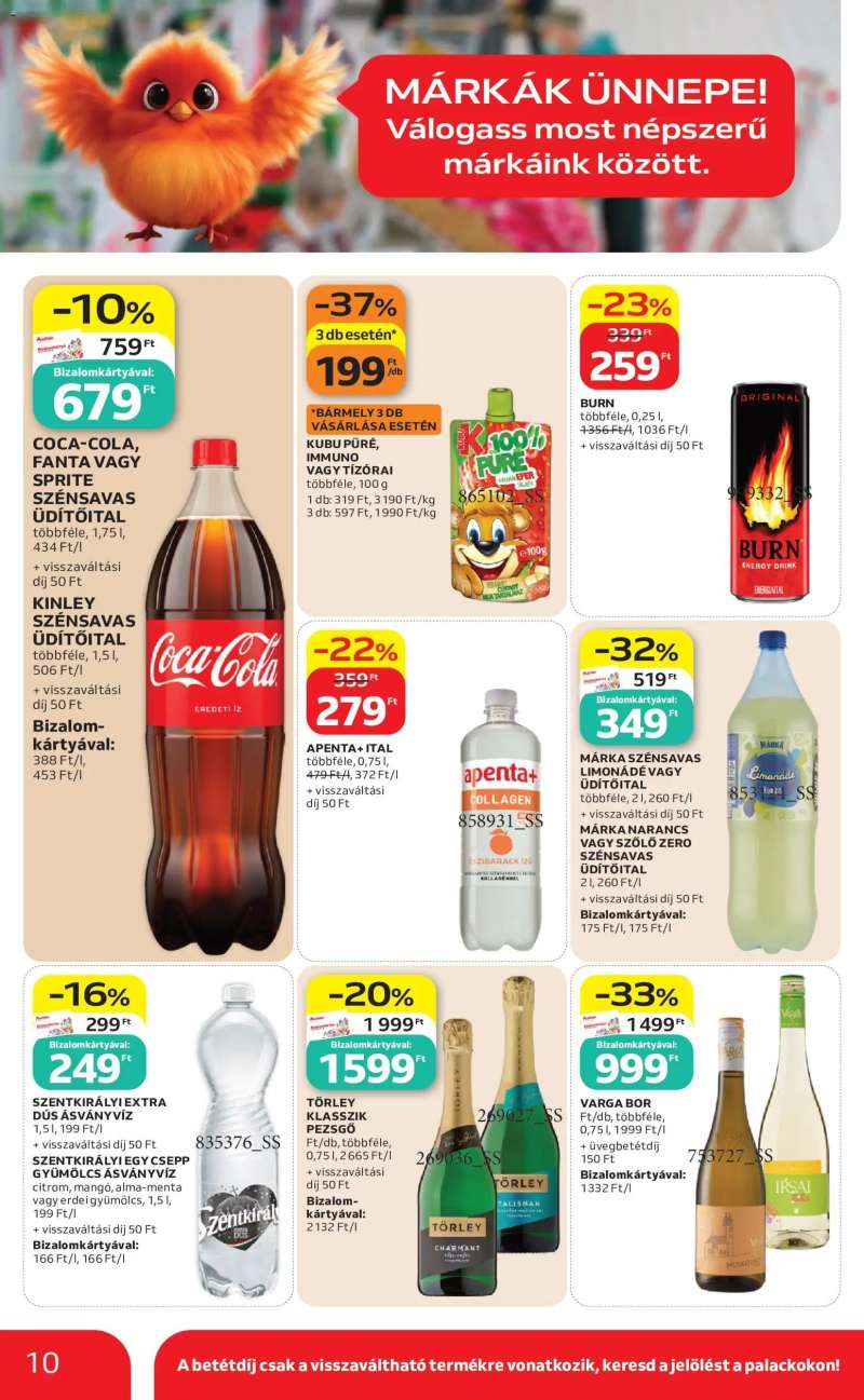Auchan Auchan Szupermarket akciós újság 10 oldal