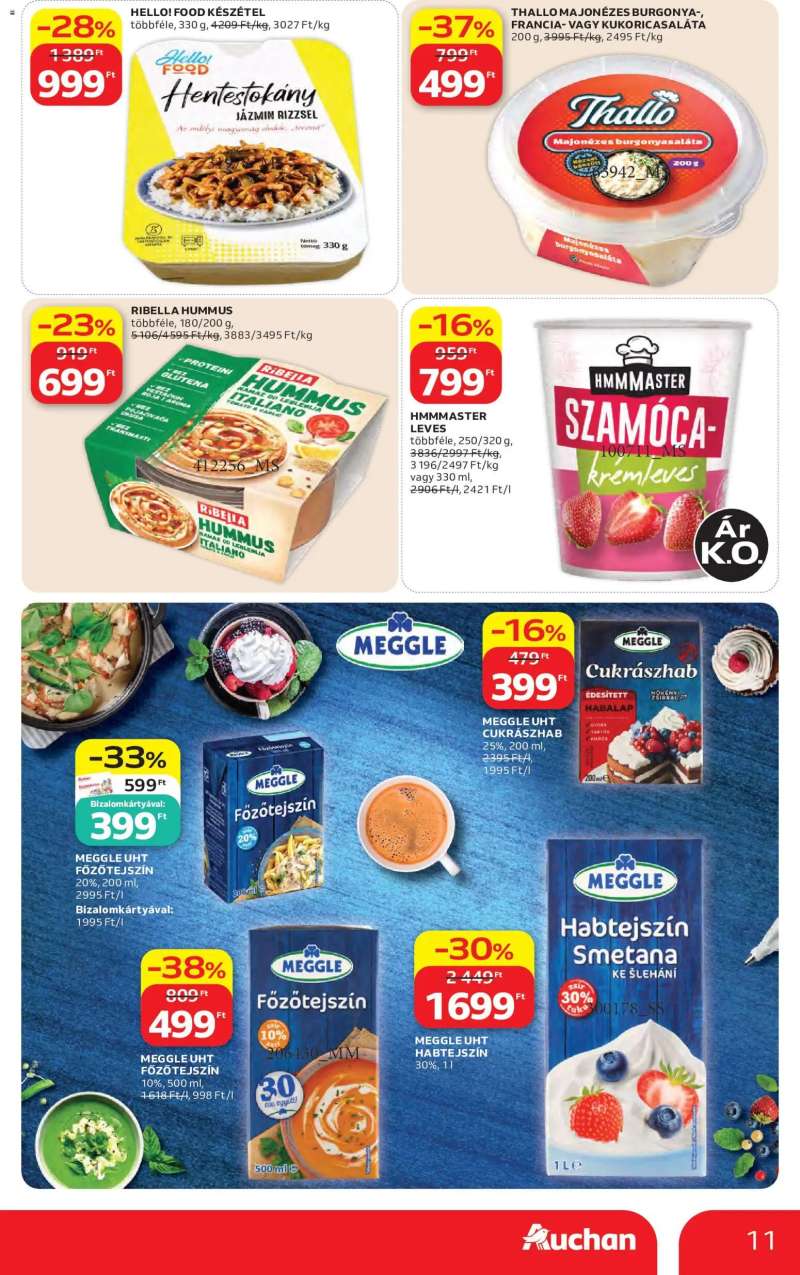 Auchan Auchan akciós újság 4 oldal