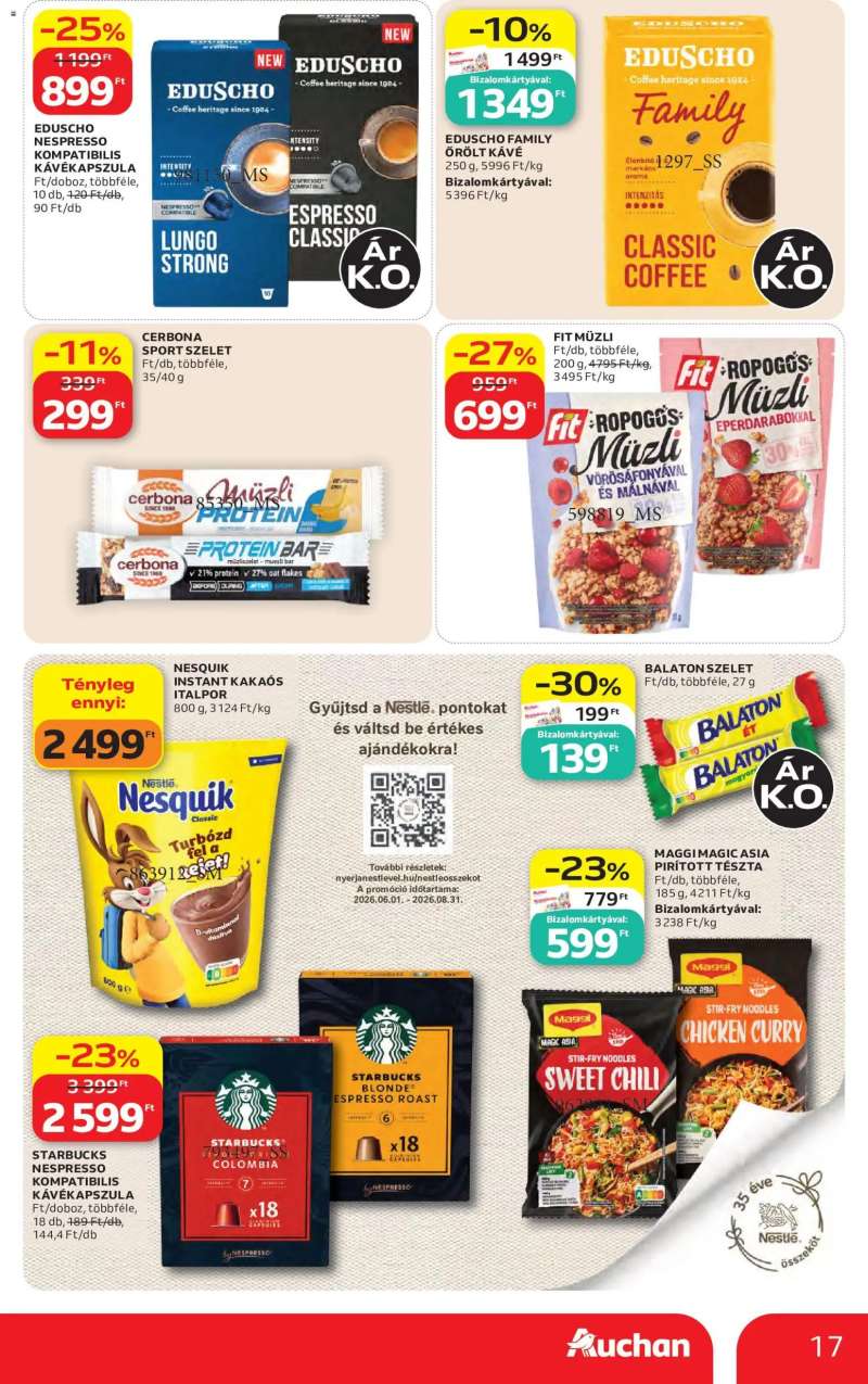 Auchan Auchan akciós újság 7 oldal