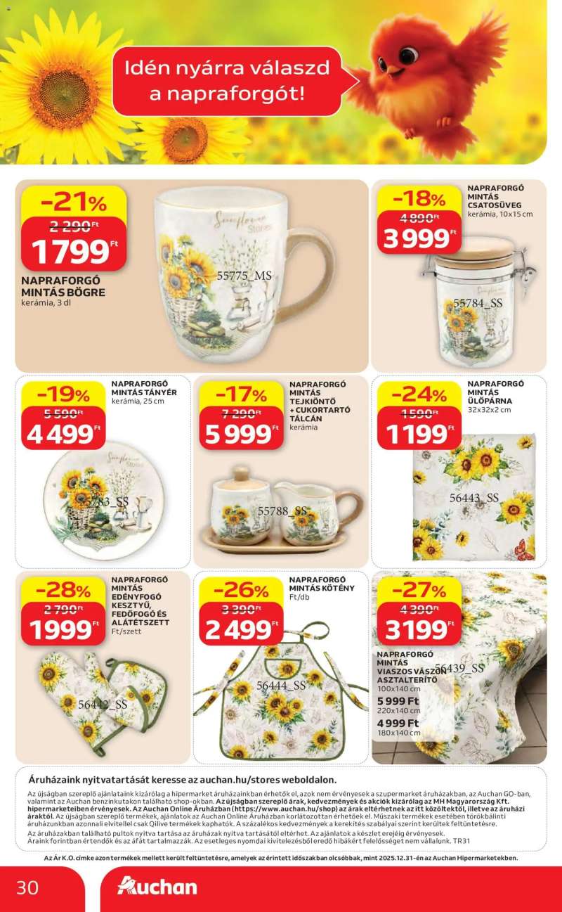 Auchan Auchan akciós újság 10 oldal