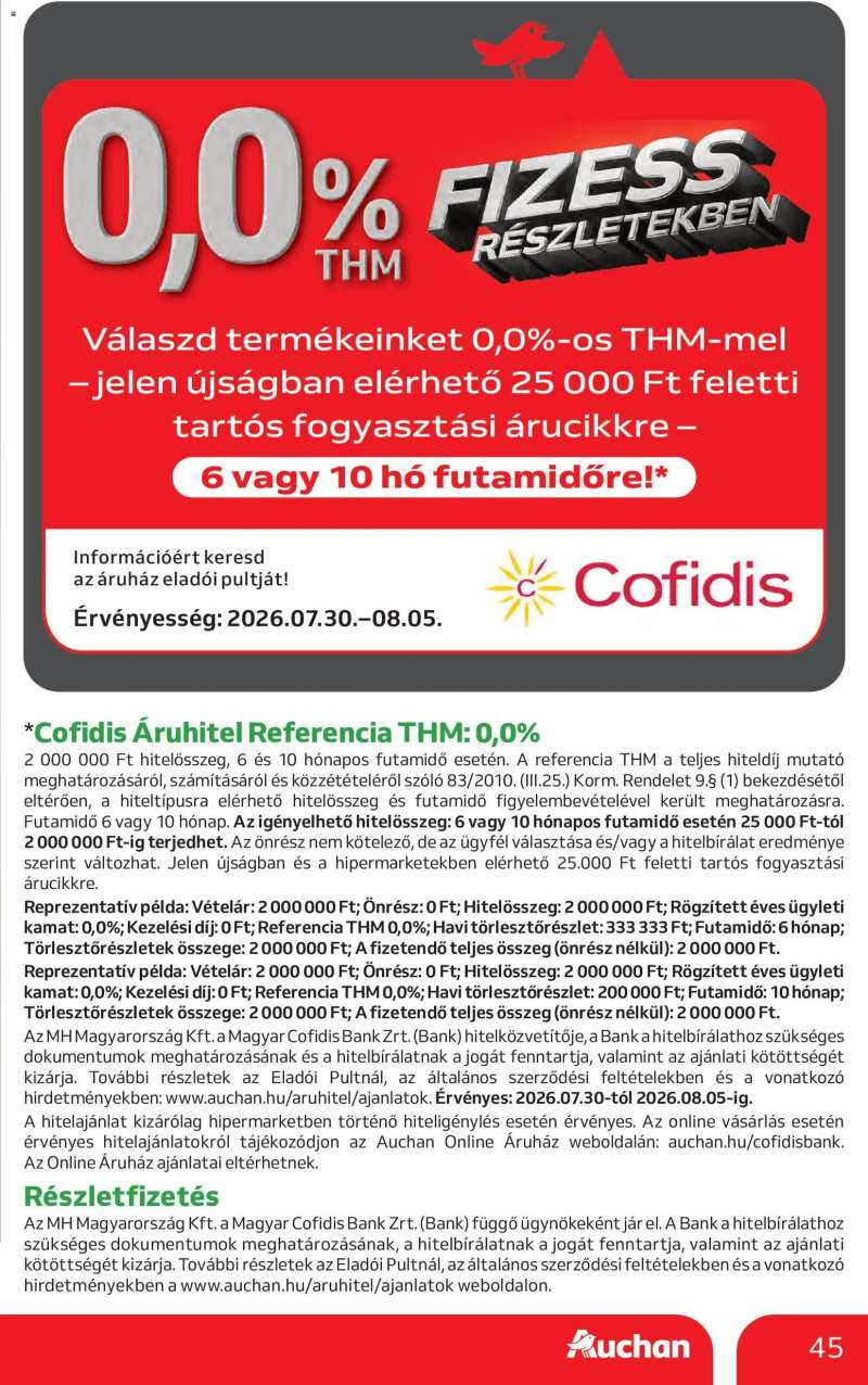 Auchan Auchan akciós újság 23 oldal