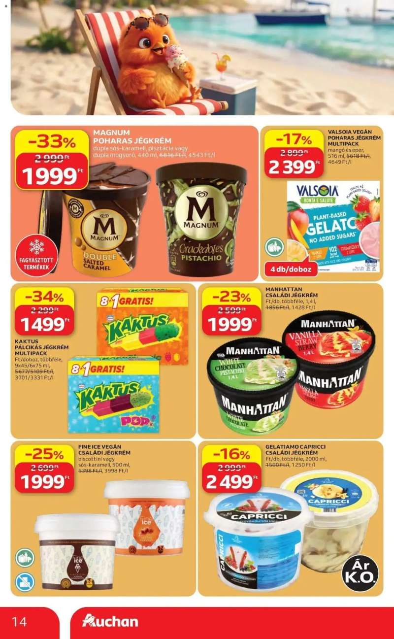 Auchan Auchan akciós újság Fót 14 oldal