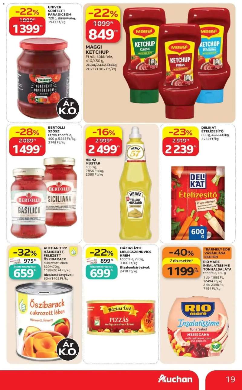 Auchan Auchan akciós újság Fót 19 oldal