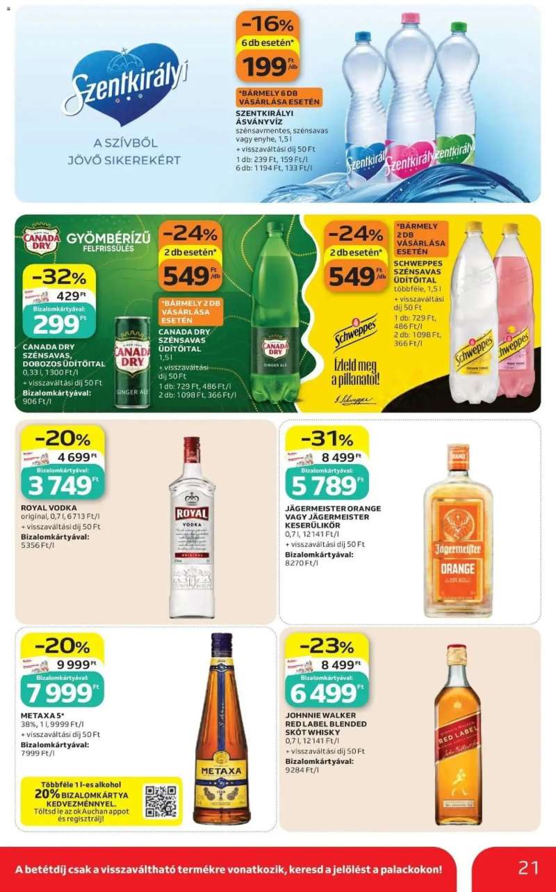 Auchan Auchan akciós újság Fót 21 oldal