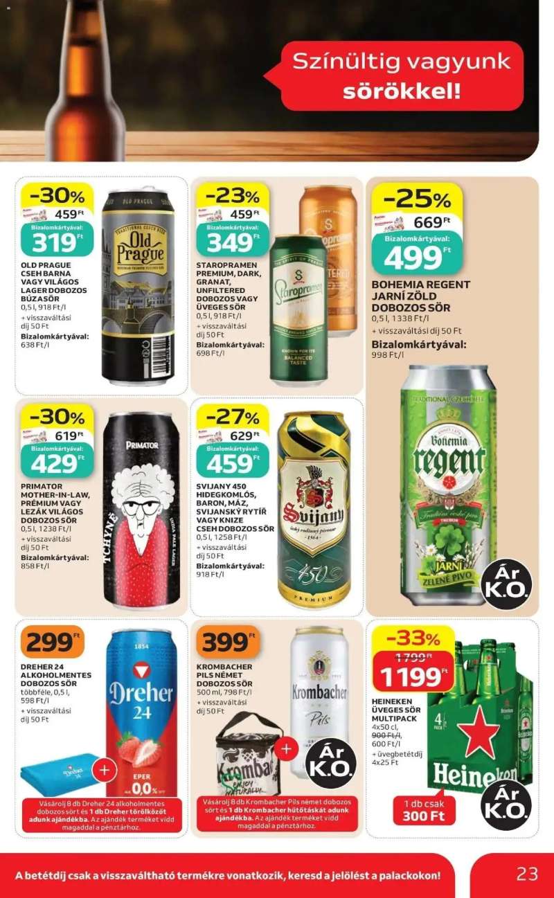 Auchan Auchan akciós újság Fót 23 oldal