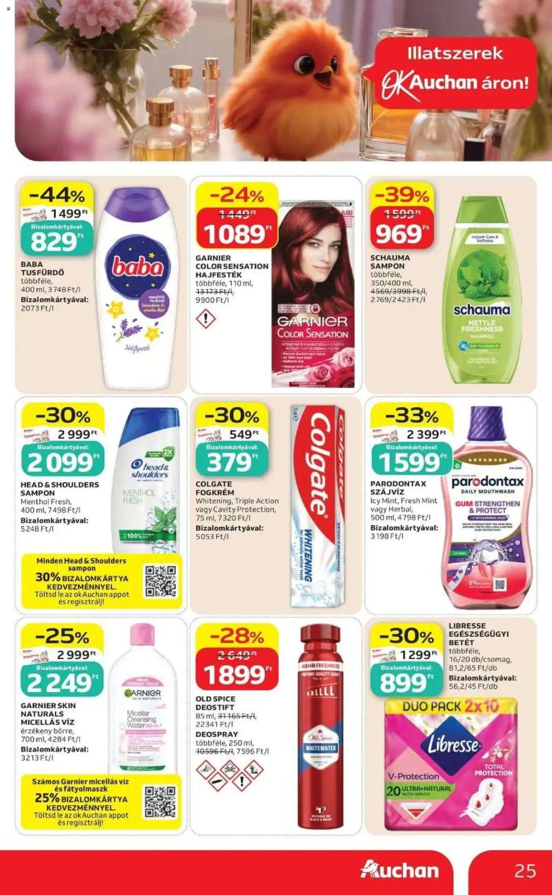 Auchan Auchan akciós újság Fót 25 oldal