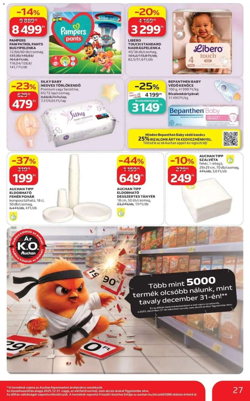 Auchan Auchan akciós újság Fót 27 oldal