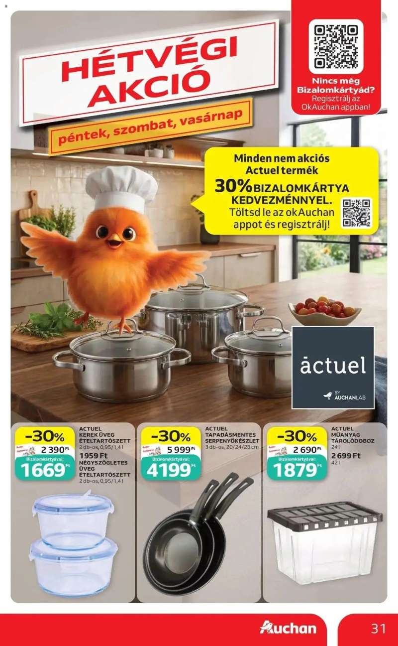 Auchan Auchan akciós újság Fót 31 oldal