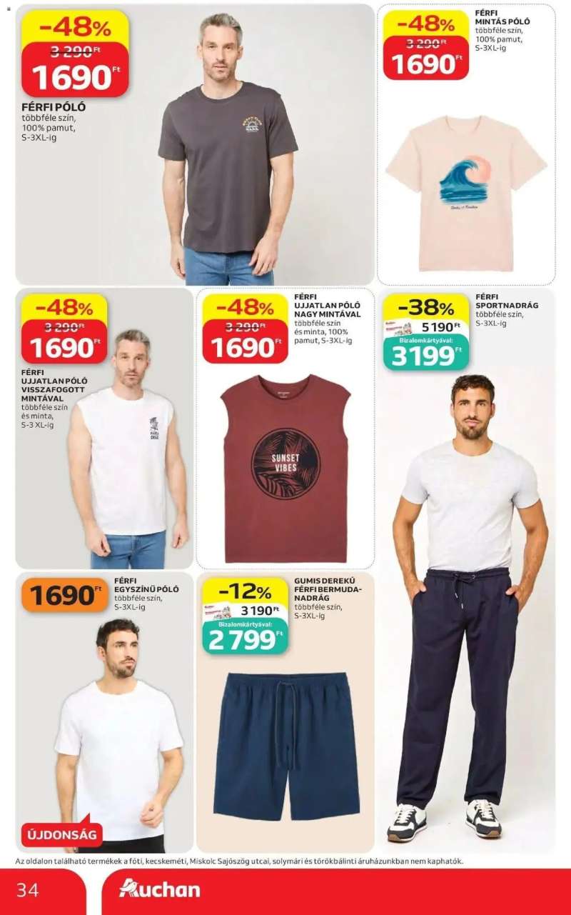 Auchan Auchan akciós újság Fót 34 oldal