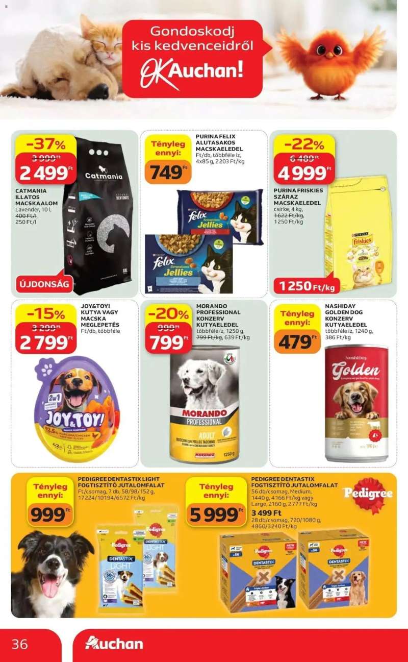 Auchan Auchan akciós újság Fót 36 oldal