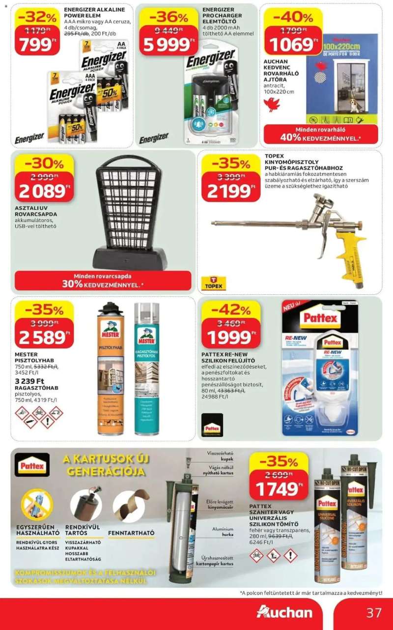 Auchan Auchan akciós újság Fót 37 oldal