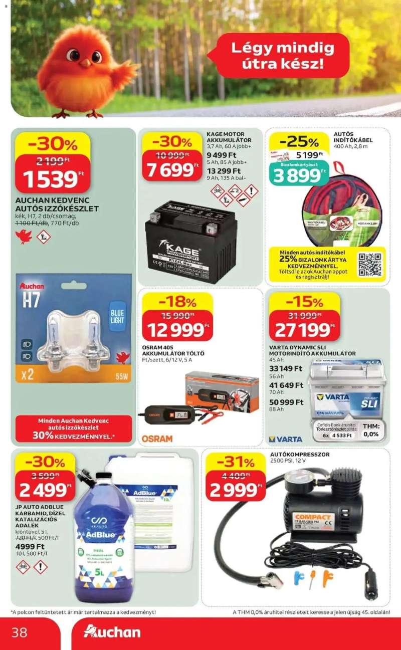 Auchan Auchan akciós újság Fót 38 oldal