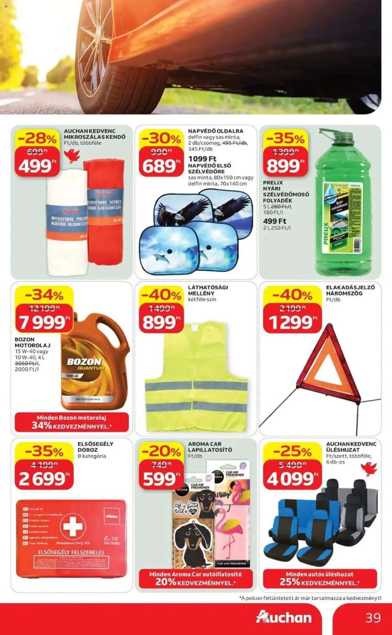 Auchan Auchan akciós újság Fót 39 oldal