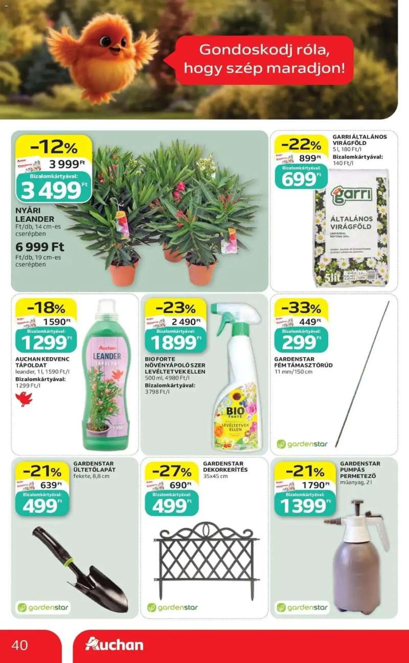Auchan Auchan akciós újság Fót 40 oldal