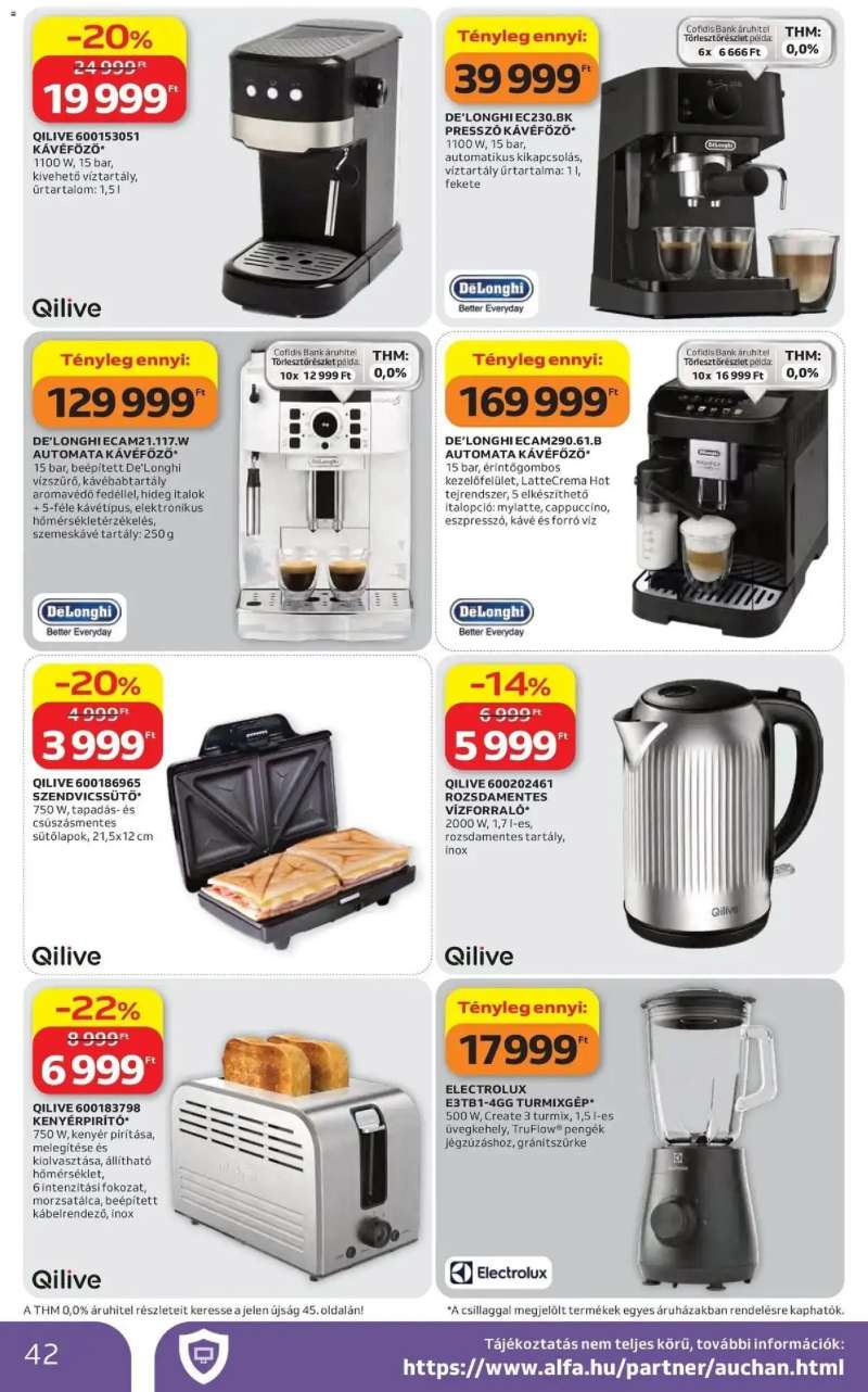 Auchan Auchan akciós újság Fót 42 oldal