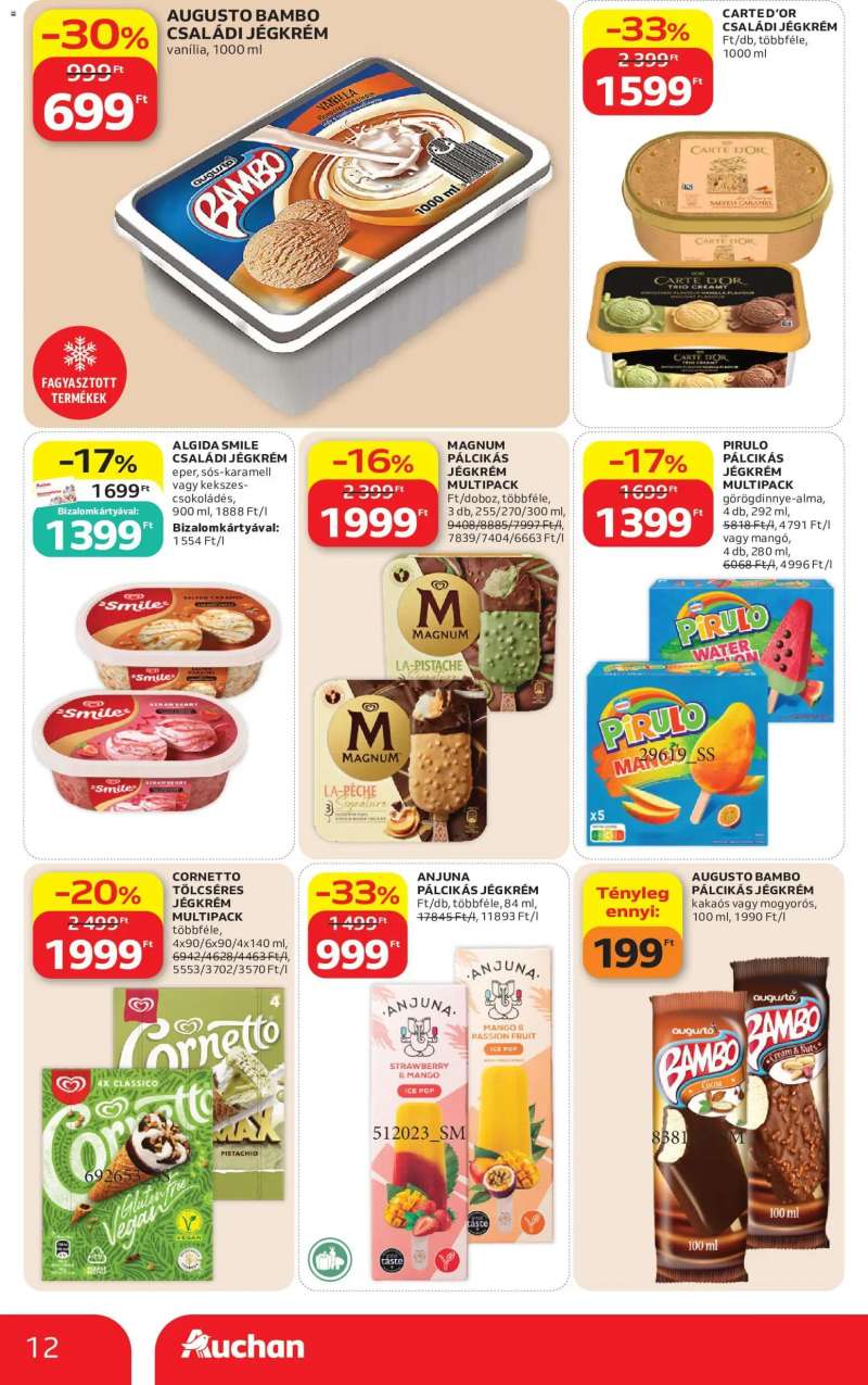 Auchan Auchan akciós újság 12 oldal