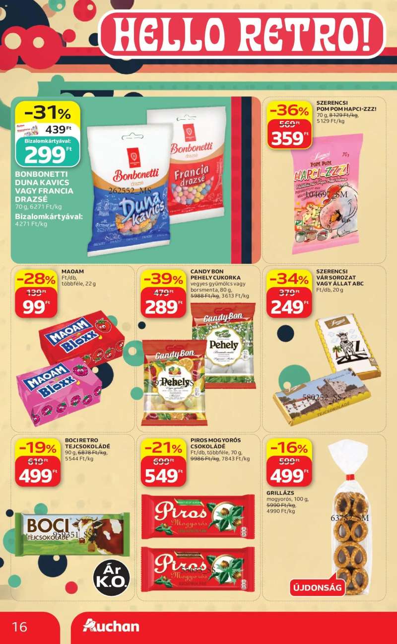 Auchan Auchan akciós újság 16 oldal