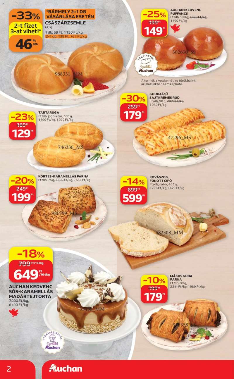 Auchan Auchan akciós újság 2 oldal