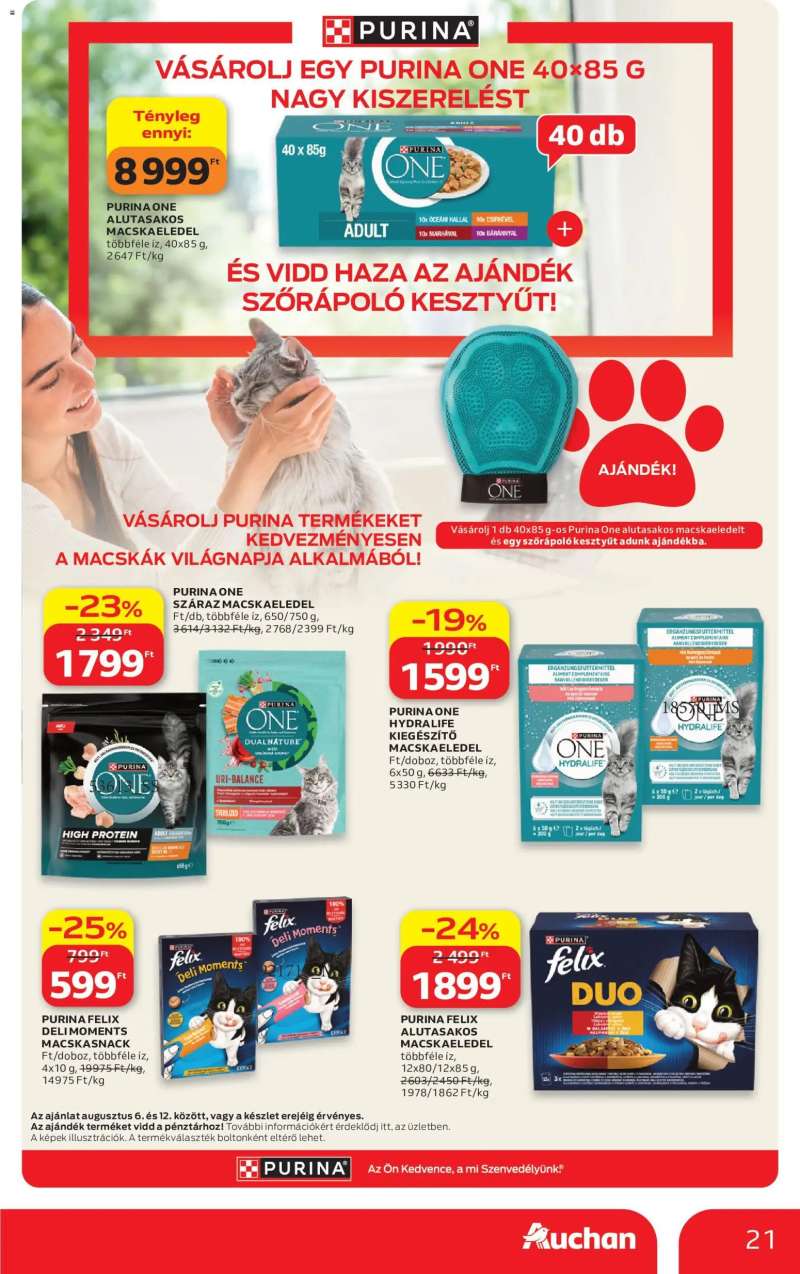 Auchan Auchan akciós újság 21 oldal