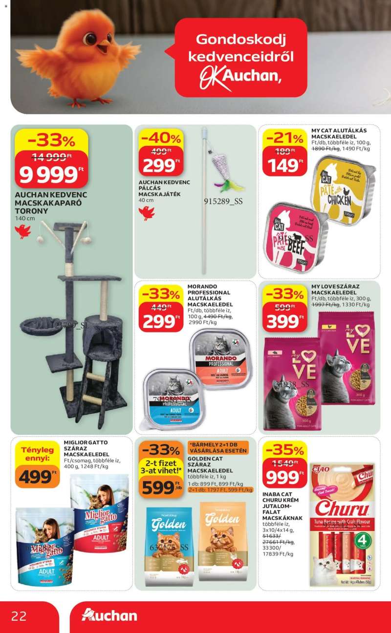 Auchan Auchan akciós újság 22 oldal