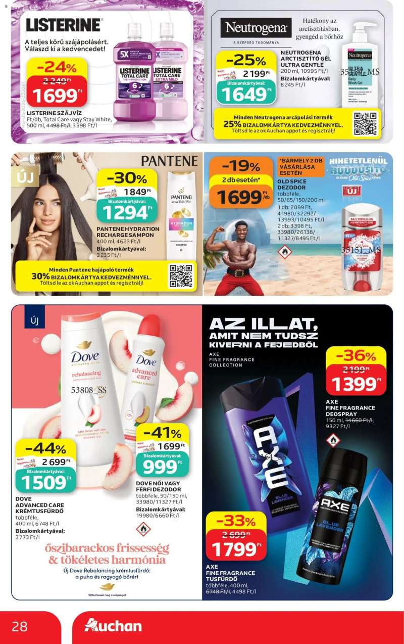 Auchan Auchan akciós újság 28 oldal