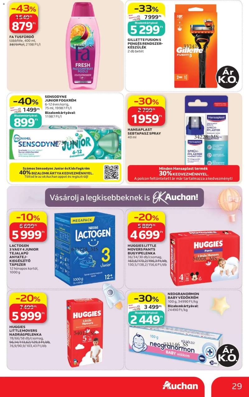 Auchan Auchan akciós újság 29 oldal