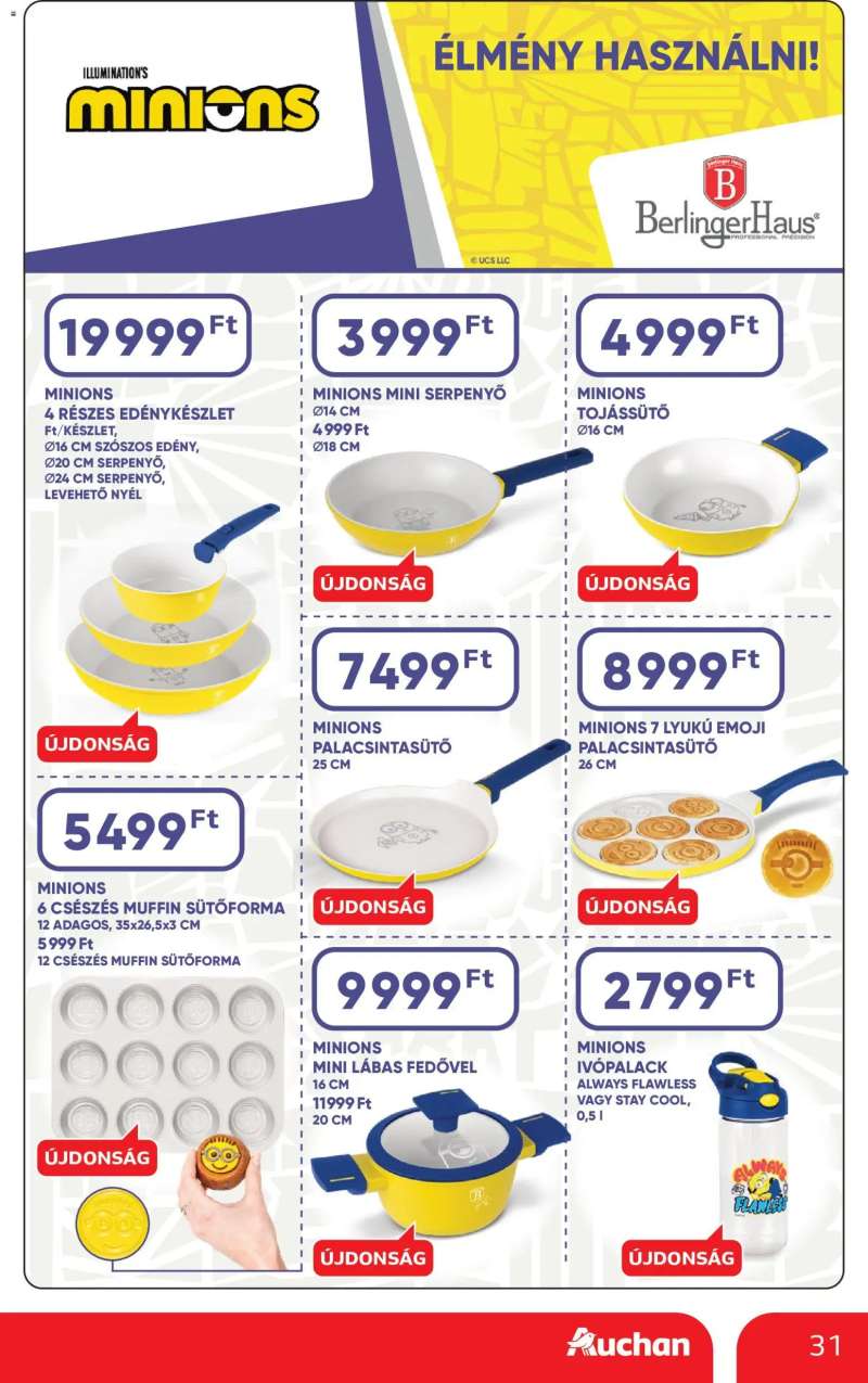 Auchan Auchan akciós újság 31 oldal