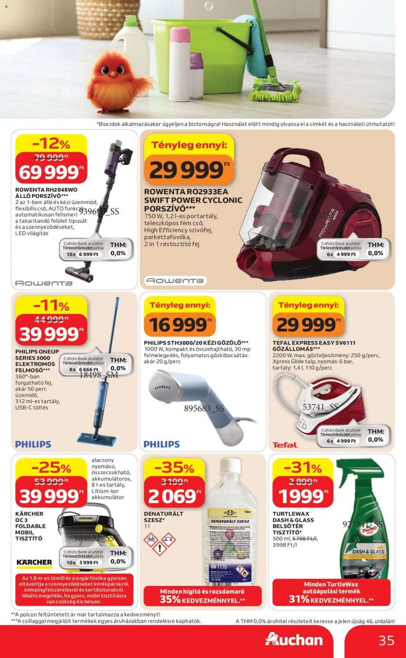 Auchan Auchan akciós újság 35 oldal
