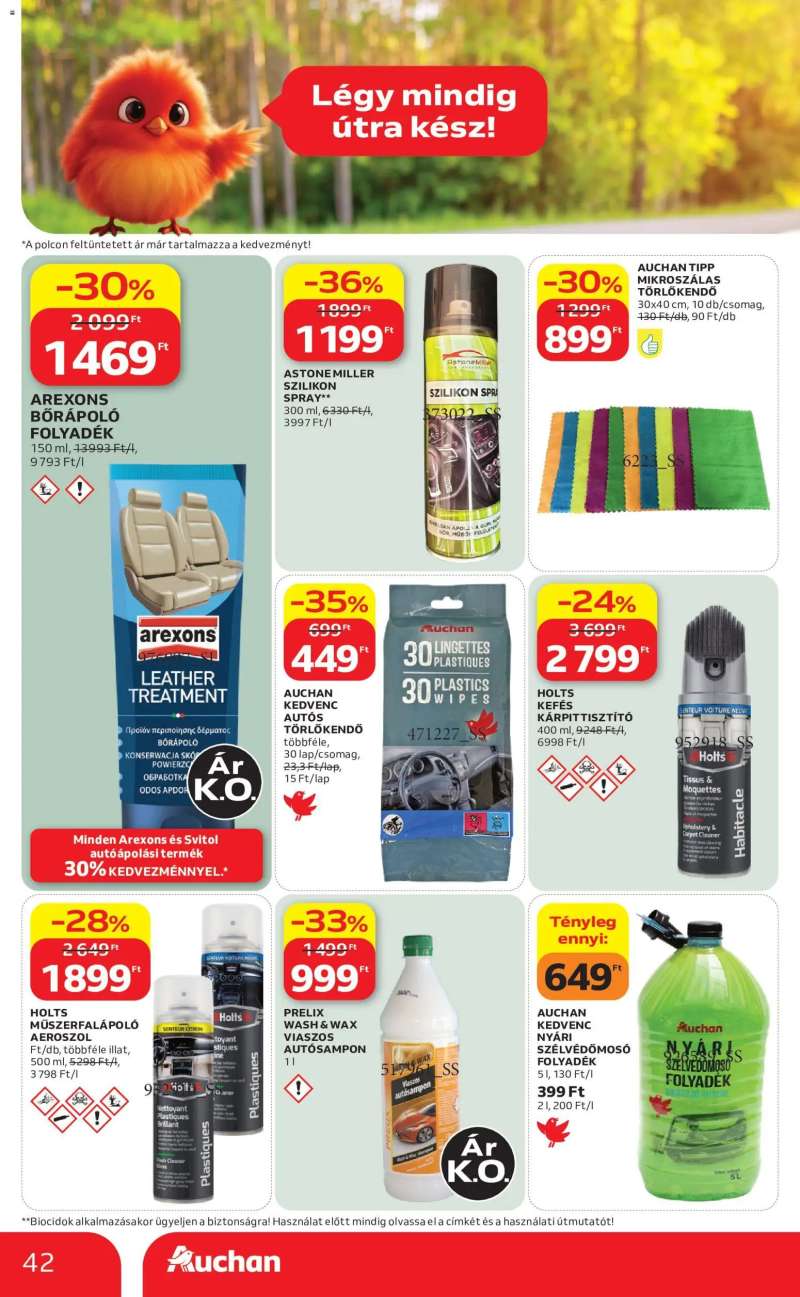 Auchan Auchan akciós újság 42 oldal